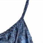Arizona Jeans  Co. Blue & White Paisley Tank Top Photo 2