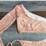 l*space NWT L* Bikini Top Cardi One Sleeve Top Wild Bunch S Photo 7