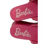 Forever 21 Barbie Rhinestones Wedge Platform Sandals PINK Womens Size 8.5 Retro Photo 3