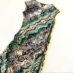 BCBGMAXAZRIA  Snake Skin Body-con Dress Photo 4