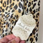Altar'd State NWT  Leopard Print Long Sleeve Flowy Tiered Mini Dress Size S Photo 7