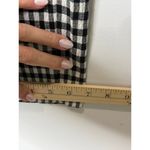 Veronica Beard  Gingham Pants Women 6 Estimated Black White Gemini Side-Stripe Photo 9