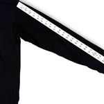 PINK - Victoria's Secret Victoria's Secret Pink Campus Lace-up Long Tee Shirt Dog Black White Small Photo 6