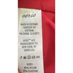 Aerie  Red Wrap Scoop Bikini Top Removable Cups M Photo 2