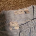 kim rogers  Gingham Cotton Pajama Set SIZE L Photo 2