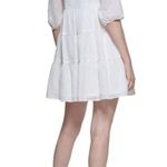 Calvin Klein NWT Side-Tie Belt Pinstripe Tiered Dress, Petite Size 6 Retail $134 Photo 5