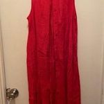 Mile Gabrielle Flowy Red Tank Dress Size Small Photo 0