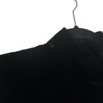 Roland Nivelais Bergdorf Goodman Velvet Long Sleeve Formal Maxi Dress Train 10 Black Photo 3