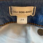 Madewell Cali-Demi-Boot Blue Light Wash Size 28 Women High Rise Minimalist Photo 4