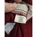 st. john's bay ​ 8P Petite Burgundy Skinny Leg Stretch Denim Jeans Pants Wine Red Photo 4