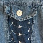 Vintage Forever WearAll Women's Denim Maxi Dress Blue Short Sleeve Size M Size M Photo 2