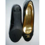 Ralph Lauren LAUREN  WOMEN'S PUMPS PATENT BLACK LEATHER SIZE US 9m Photo 5