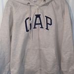 Gap White Zip-up Hoodie Photo 0