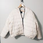 Wild Fable Ivory Cream Puffer Jacket - Size XL Photo 0
