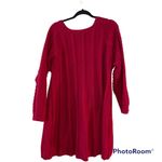 SheIn Plus Raglan Sleeve Cable Knit Sweater Dress Without Belt Photo 3