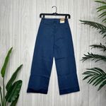 Rachel Roy NWT  Denim Wide Leg Cuffed Gaucho Jeans Culottes size 25 Photo 2