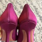 Amina Muaddi  Begum Brooch Pointed Toe Satin Pumps size 37 Photo 6