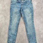 No Boundaries  Blue Button Jeans Pants Size 9 Photo 0