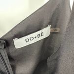 DO+BE  size Large black tank top zip up‎ back Photo 4