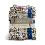 NWT Karen Neuburger 2 Piece Pajama Set Natural Stretch Grey L White Size L Photo 2