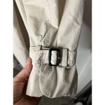 Ann Taylor  Women's Beige Trench Coat Jacket Size S Double-Breasted Photo 2