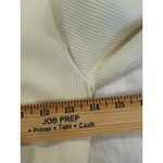 OQQ Long Sleeve Half Zip Mock Neck Ribbed Bodysuit Yellow Women's Size Large Photo 8