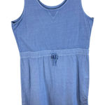Woolrich 100% Cotton Blue Lightweight Knee Length Pullover Tank Dress Size XL Photo 0