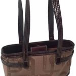 Etienne Aigner Purse Women's Small Beige Brown Handbag Photo 2