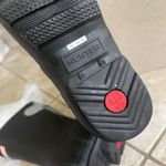 Hunter Short Black Rubber women's Sz 5 Adjustable Buckle Waterproof Rain Boots Photo 9