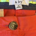Crown & Ivy  Orange slacks size 12 Photo 3