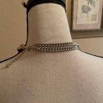 EXPRESS Signed  Gold Tone Chain Costume Necklace Adjustable Length Photo 9