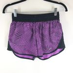 C9 Champion Womens Running Shorts Built in Brief Geometric Purple Black S Photo 0