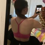 Lululemon Hot Pink Flow Y Sports Bra Photo 2