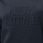 Armani Exchange Pullover Sweatshirt Women Size L Black Photo 2