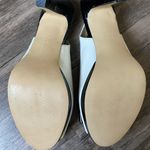 Anne Klein Women’s Black & Cream Slingback Heels Size 6.5 Photo 9
