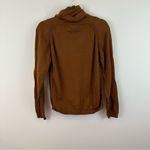 Ariat  Brown Double Turtleneck Supima Cotton Sweater Size Medium Photo 5