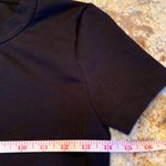 Aritzia  SUNDAY BEST Black Knit Short Sleeve Mini Dress Size 6 M Small Stretch Photo 5