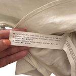 ZARA  Draped Linen Blend‎ Top White Small Photo 4