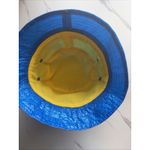 IKEA KNORVA Blue Outdoor Fish Camp Hike Rain Sun Lined Bucket Hat Cap One Size Photo 7
