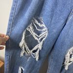 Pretty Little Thing 31. PLT Plus Blue Distressed Jeans Photo 2