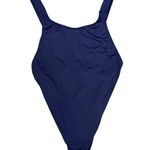 ANDIE Swim Womens Montauk Bathing Suit One Piece Swimsuit Navy Blue Large L Photo 3