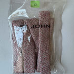 St. John St.‎ John Tweed Pink and Cream Belt Replacement Size 12 Photo 0