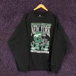 New York Jets Football Helmet NFL Team Crewneck Sweater XXL Photo 0
