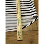 LuLaRoe Hi-Low Midi Dress Size Medium Striped Short Sleeve Scoop Neck Comfort Photo 3