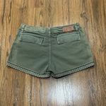 Driftwood  Connie Shorts Womens 26 Green Floral Embroidered Pockets Photo 5