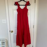 Universal Threads NWT Universal Thread Flutter Cap Sleeve Maxi A-Line Dress Red Size XS Photo 1