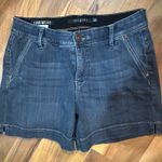 One 5 One  Dark Blue Jean Shorts Photo 0