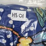 Tabitha Brown Target Size 0 Dress Maxi Mixed Floral Polka Dot Print Puff Sleeve Blue Photo 14