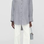 ANINE BING  Mika Shirt Sz S Photo 0