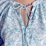 House of Harlow 1960 top maritime seafoam print Size L NWT Photo 1